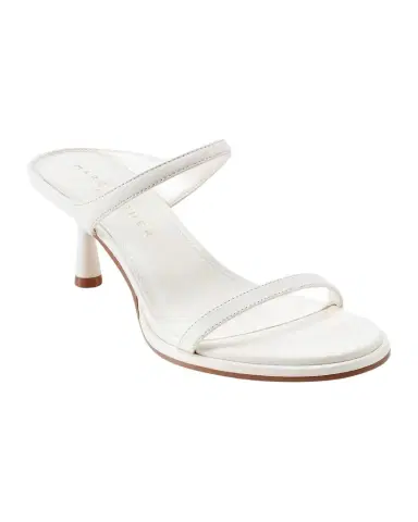 Marc Fisher LTD Alonde Snake-Embossed Leather Slide Sandals | Thumbnail 1 Marc Fisher LTD Alonde Snake-Embossed Leather Slide Sandals | Thumbnail 1