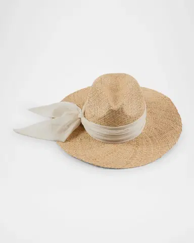 Eugenia Kim Emmanuelle Raffia Wide-Brim Fedora | Thumbnail 2 Eugenia Kim Emmanuelle Raffia Wide-Brim Fedora | Thumbnail 2