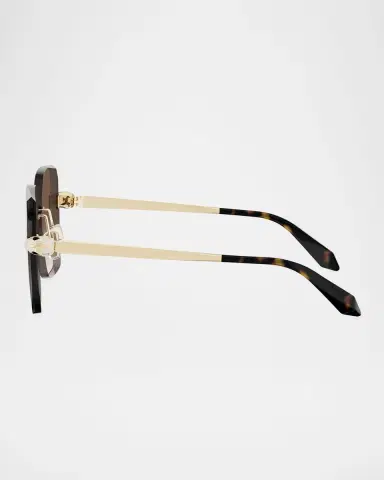 BVLGARI Serpenti Forever 58mm Square Sunglasses | Thumbnail 3 BVLGARI Serpenti Forever 58mm Square Sunglasses | Thumbnail 3