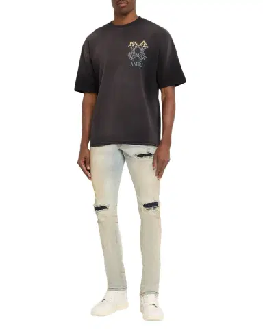 Amiri Men's Mx1 Distressed Skinny Jeans | Thumbnail 1 Amiri Men's Mx1 Distressed Skinny Jeans | Thumbnail 1
