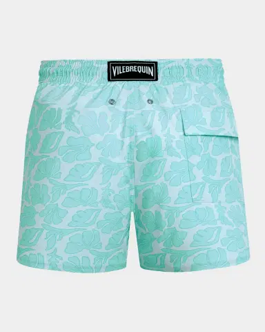 Vilebrequin Men's Seashell Swim Trunks | Thumbnail 3 Vilebrequin Men's Seashell Swim Trunks | Thumbnail 3