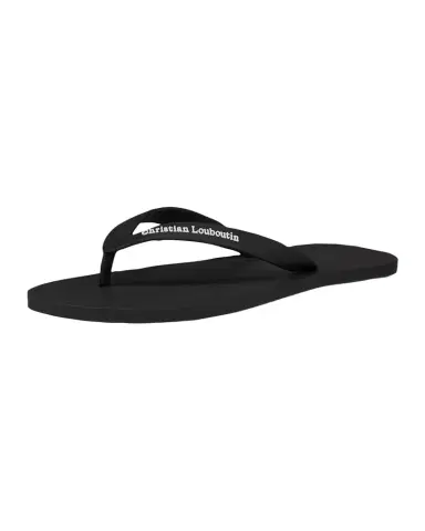 Christian Louboutin Men's The Logo Flip-Flops | Thumbnail 1 Christian Louboutin Men's The Logo Flip-Flops | Thumbnail 1