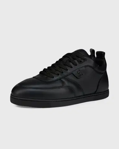 Christian Louboutin Men's Sk Vi Flat Calf Leather Low-Top Sneakers | Thumbnail 4 Christian Louboutin Men's Sk Vi Flat Calf Leather Low-Top Sneakers | Thumbnail 4