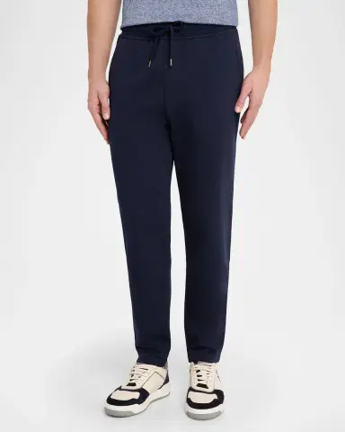 Brunello Cucinelli Men's Cotton Tapered Drawstring Trousers | Thumbnail 3 Brunello Cucinelli Men's Cotton Tapered Drawstring Trousers | Thumbnail 3