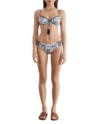 Aqua Blu Australia June Gathered Bikini Top | Thumbnail 1 Aqua Blu Australia June Gathered Bikini Top | Thumbnail 1