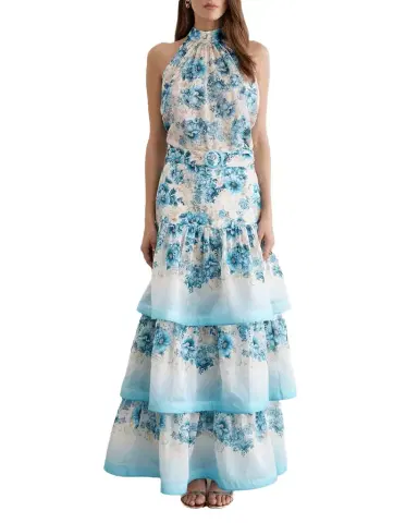 Aqua Blu Australia Celeste Belted Maxi Skirt | Thumbnail 1 Aqua Blu Australia Celeste Belted Maxi Skirt | Thumbnail 1