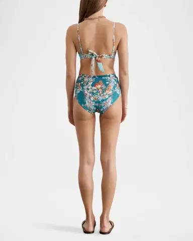 Aqua Blu Australia Marilyn High-Waist Bikini Bottoms | Thumbnail 2 Aqua Blu Australia Marilyn High-Waist Bikini Bottoms | Thumbnail 2
