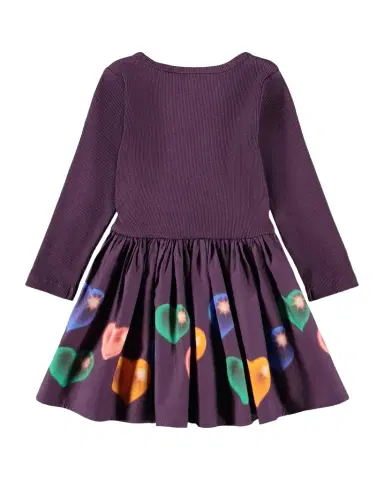 Molo Girl's Candi Long-Sleeve Cotton Dress, Size 6M-2 | Thumbnail 1 Molo Girl's Candi Long-Sleeve Cotton Dress, Size 6M-2 | Thumbnail 1