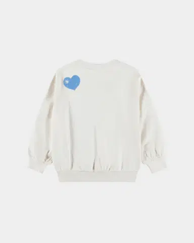 Molo Girl's Marika Sequined Heart Sweatshirt, Size 8-16 | Thumbnail 2 Molo Girl's Marika Sequined Heart Sweatshirt, Size 8-16 | Thumbnail 2