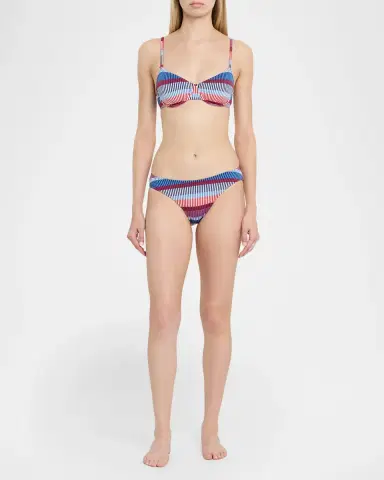 Solid & Striped The Eva Striped Bikini Top | Thumbnail 2 Solid & Striped The Eva Striped Bikini Top | Thumbnail 2