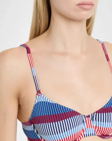Solid & Striped The Eva Striped Bikini Top | Thumbnail 7 Solid & Striped The Eva Striped Bikini Top | Thumbnail 7