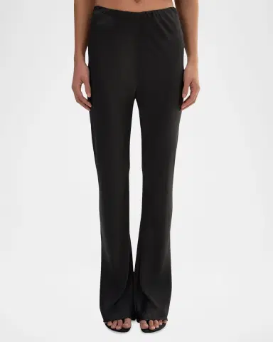 LaMarque Emile Straight-Leg Satin Pants | Thumbnail 3 LaMarque Emile Straight-Leg Satin Pants | Thumbnail 3