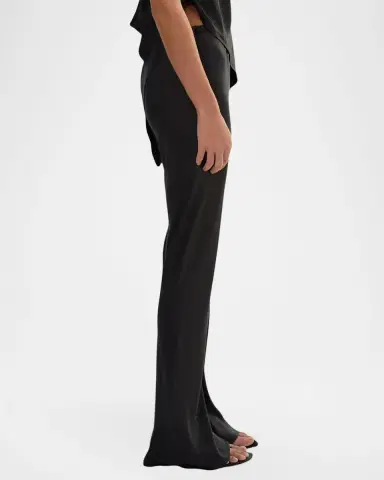 LaMarque Emile Straight-Leg Satin Pants | Thumbnail 4 LaMarque Emile Straight-Leg Satin Pants | Thumbnail 4