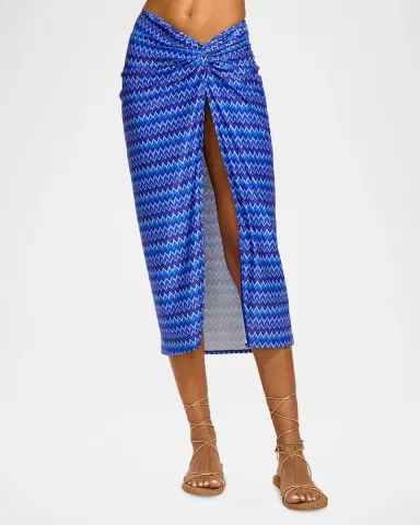Ramy Brook Xana Glitter Wave Coverup Skirt | Thumbnail 3 Ramy Brook Xana Glitter Wave Coverup Skirt | Thumbnail 3