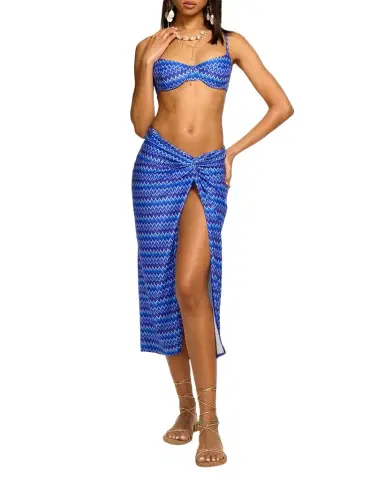 Ramy Brook Xana Glitter Wave Coverup Skirt | Thumbnail 1 Ramy Brook Xana Glitter Wave Coverup Skirt | Thumbnail 1