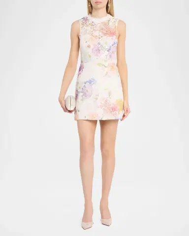 As It May Nerine Sleeveless Floral Lace Mini Dress | Thumbnail 2 As It May Nerine Sleeveless Floral Lace Mini Dress | Thumbnail 2