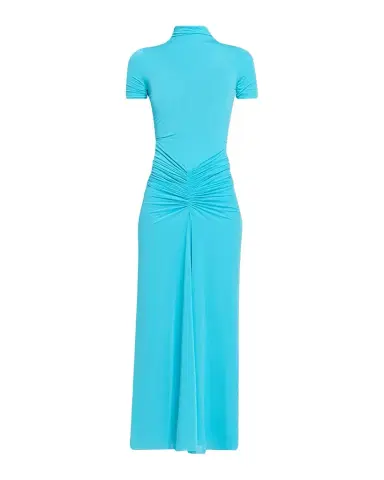 Ronny Kobo Enid Ruched Tissue Jersey Maxi Dress | Thumbnail 1 Ronny Kobo Enid Ruched Tissue Jersey Maxi Dress | Thumbnail 1