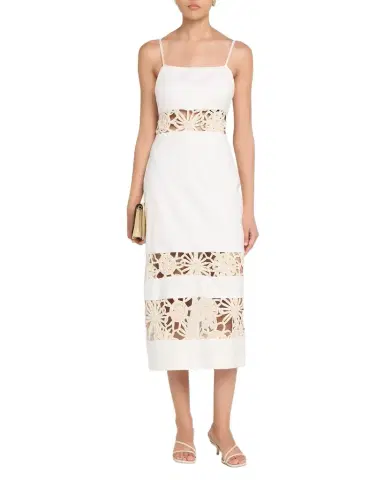 Ramy Brook Aaliyah Floral Cutout Midi Dress | Thumbnail 1 Ramy Brook Aaliyah Floral Cutout Midi Dress | Thumbnail 1