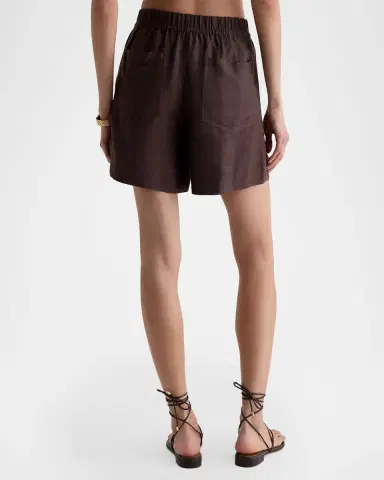 AG Jeans Linen-Blend Drawstring Shorts | Thumbnail 2 AG Jeans Linen-Blend Drawstring Shorts | Thumbnail 2