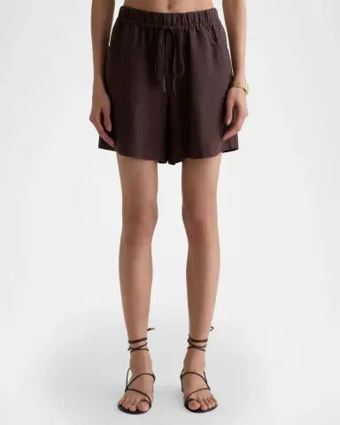 AG Jeans Linen-Blend Drawstring Shorts | Thumbnail 3 AG Jeans Linen-Blend Drawstring Shorts | Thumbnail 3