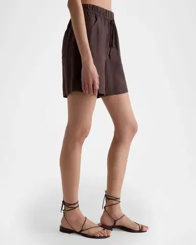 AG Jeans Linen-Blend Drawstring Shorts | Thumbnail 5 AG Jeans Linen-Blend Drawstring Shorts | Thumbnail 5