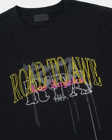 RTA Men's Colin Oversized Cotton Road to Awe T-Shirt | Thumbnail 2 RTA Men's Colin Oversized Cotton Road to Awe T-Shirt | Thumbnail 2