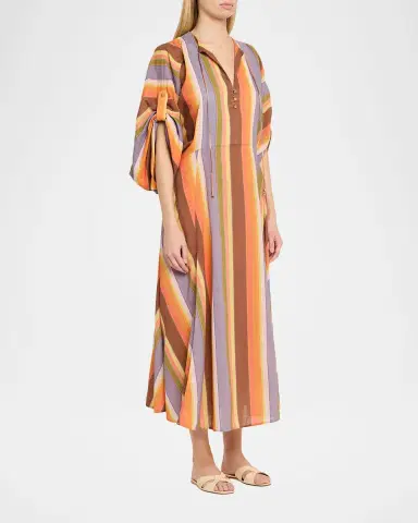 Zimmermann Solstice Tunic Midi Dress | Thumbnail 3 Zimmermann Solstice Tunic Midi Dress | Thumbnail 3