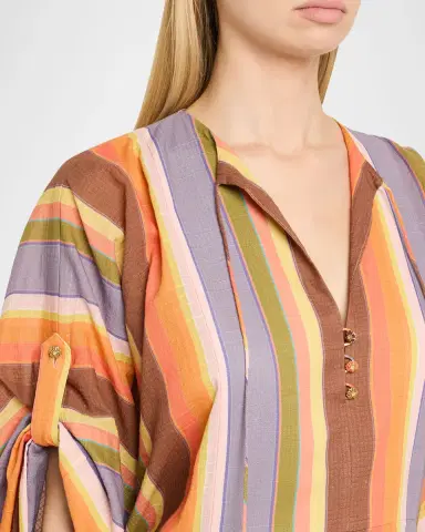 Zimmermann Solstice Tunic Midi Dress | Thumbnail 4 Zimmermann Solstice Tunic Midi Dress | Thumbnail 4