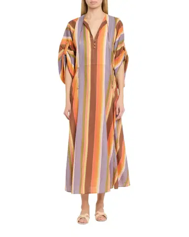 Zimmermann Solstice Tunic Midi Dress | Thumbnail 1 Zimmermann Solstice Tunic Midi Dress | Thumbnail 1