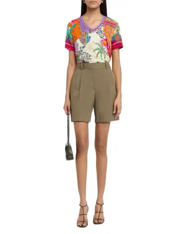 Johnny Was The Janie Botanical-Print Favorite Tee | Thumbnail 1 Johnny Was The Janie Botanical-Print Favorite Tee | Thumbnail 1