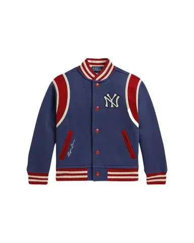 Polo Ralph Lauren Boy's Yankees Fleece Jacket, Size 2-7 | Thumbnail 2 Polo Ralph Lauren Boy's Yankees Fleece Jacket, Size 2-7 | Thumbnail 2
