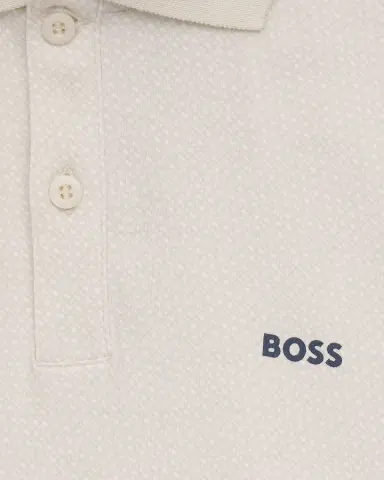 BOSS Boy 's Logo Cotton Pique Polo Shirt, Size 8- | Thumbnail 2 BOSS Boy 's Logo Cotton Pique Polo Shirt, Size 8- | Thumbnail 2