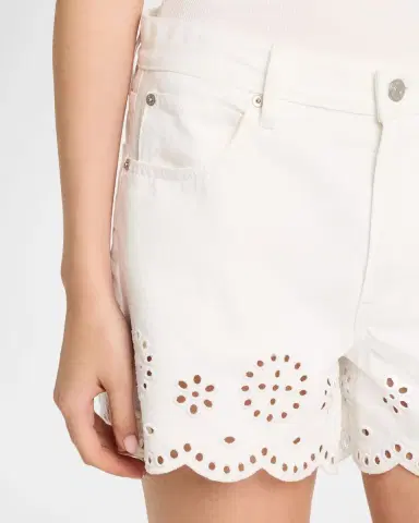FRAME The Eyelet Hang Shorts | Thumbnail 4 FRAME The Eyelet Hang Shorts | Thumbnail 4