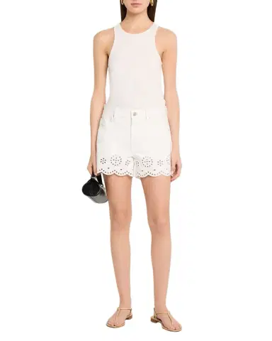 FRAME The Eyelet Hang Shorts | Thumbnail 1 FRAME The Eyelet Hang Shorts | Thumbnail 1