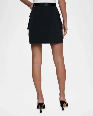 L'Agence Norene Cargo Nylon Mini Skirt | Thumbnail 2 L'Agence Norene Cargo Nylon Mini Skirt | Thumbnail 2