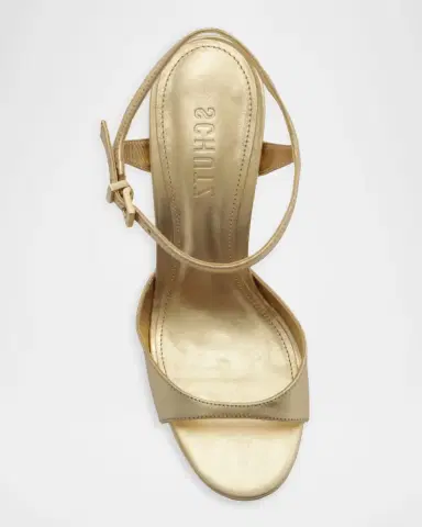 Schutz Scarlett Metallic Leather Platform Sandals | Thumbnail 5 Schutz Scarlett Metallic Leather Platform Sandals | Thumbnail 5