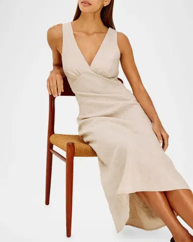 Rails Avianna Linen Maxi Dress | Thumbnail 4 Rails Avianna Linen Maxi Dress | Thumbnail 4