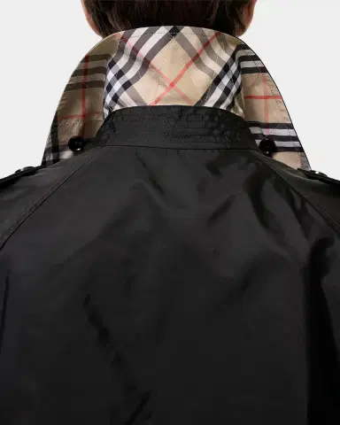 Burberry Men's Leadenham Nylon Trench Jacket | Thumbnail 3 Burberry Men's Leadenham Nylon Trench Jacket | Thumbnail 3