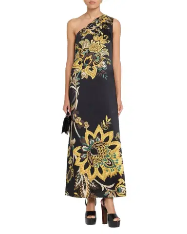 Elie Tahari The Addison One-Shoulder Floral Maxi Dress | Thumbnail 1 Elie Tahari The Addison One-Shoulder Floral Maxi Dress | Thumbnail 1
