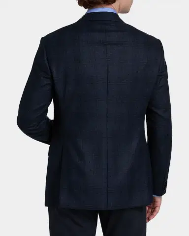 Giorgio Armani Men's Wool and Cashmere Soft Check Sport Coat | Thumbnail 2 Giorgio Armani Men's Wool and Cashmere Soft Check Sport Coat | Thumbnail 2