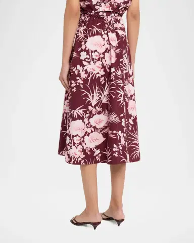 Cara Cara Meret Printed Midi Skirt | Thumbnail 2 Cara Cara Meret Printed Midi Skirt | Thumbnail 2