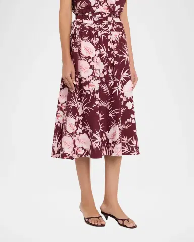 Cara Cara Meret Printed Midi Skirt | Thumbnail 3 Cara Cara Meret Printed Midi Skirt | Thumbnail 3