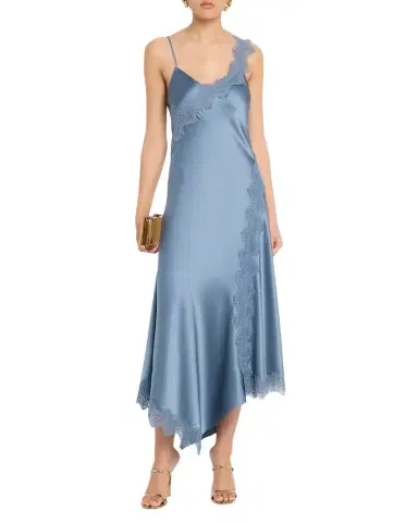 Veronica Beard Vernon Lace Silk Slip Dress | Thumbnail 1 Veronica Beard Vernon Lace Silk Slip Dress | Thumbnail 1