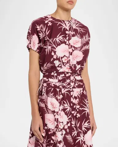 Cara Cara Bari Printed Top | Thumbnail 3 Cara Cara Bari Printed Top | Thumbnail 3