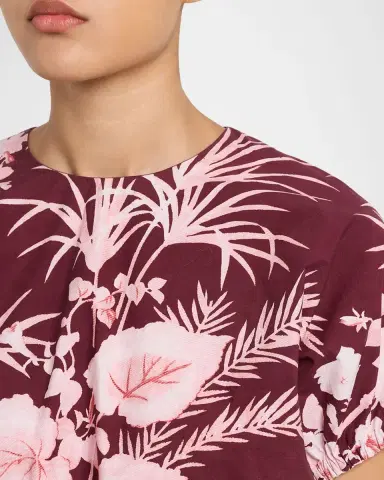 Cara Cara Bari Printed Top | Thumbnail 4 Cara Cara Bari Printed Top | Thumbnail 4