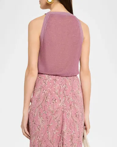 Veronica Beard Solomon Knit Tank Top | Thumbnail 2 Veronica Beard Solomon Knit Tank Top | Thumbnail 2