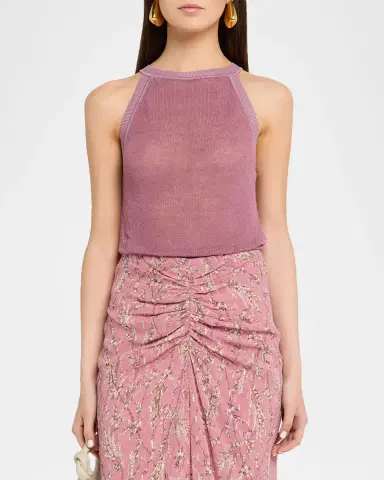Veronica Beard Solomon Knit Tank Top | Thumbnail 3 Veronica Beard Solomon Knit Tank Top | Thumbnail 3