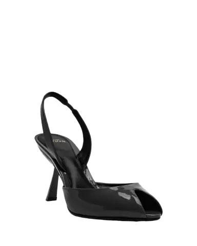 Alexandre Birman 85mm Miranda Patent Leather Peep-Toe Pumps | Thumbnail 1 Alexandre Birman 85mm Miranda Patent Leather Peep-Toe Pumps | Thumbnail 1
