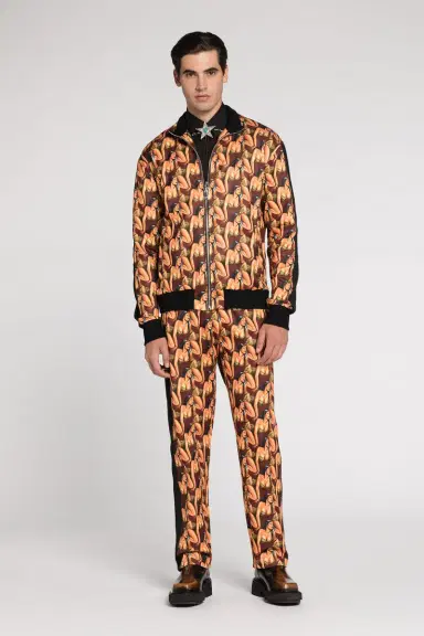Roberto Cavalli Graphic-Print Track Jacket | Thumbnail 2 Roberto Cavalli Graphic-Print Track Jacket | Thumbnail 2