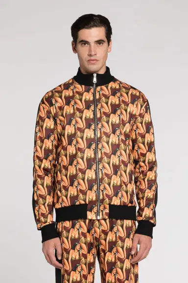 Roberto Cavalli Graphic-Print Track Jacket | Thumbnail 3 Roberto Cavalli Graphic-Print Track Jacket | Thumbnail 3